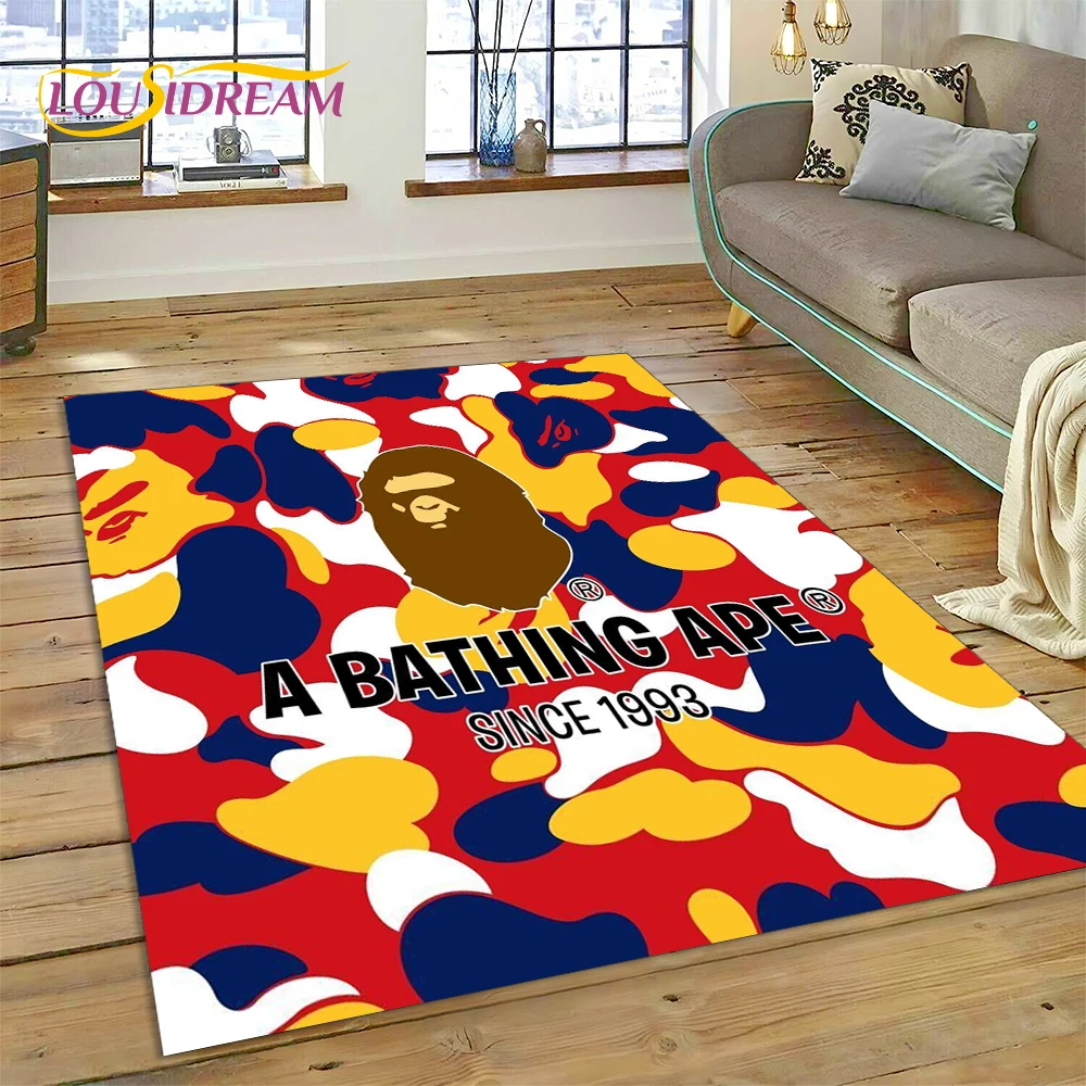Commercial Printing Machine For Sale - 3D Printing B-BAPE Fashion Carpet Rug