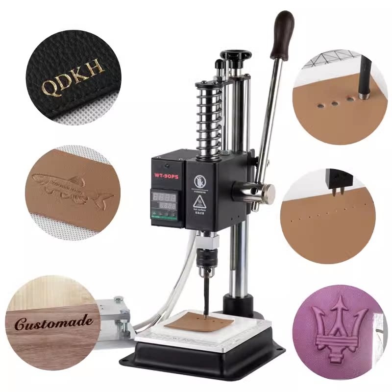 Small Manual Leather Stamping  - огляд і ціна Die Cutting Machine