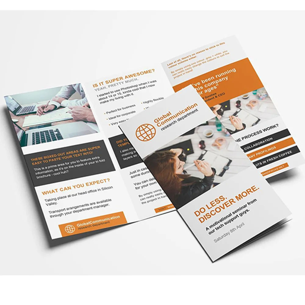 Custom Full Color Flyer Brochu - огляд і ціна Commercial Printing Supplies