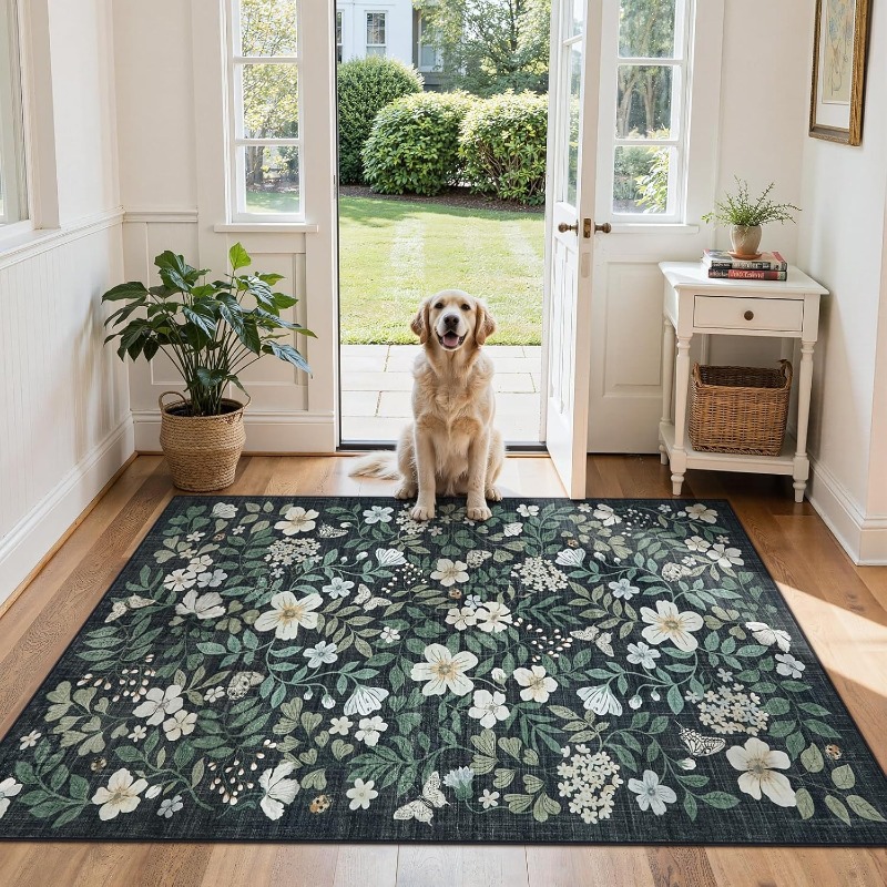 Floral Living Room Carpet Vint - огляд і ціна Commercial Printing Online