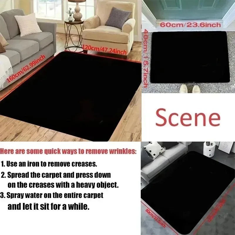 Halloween Carpet Mat Rug Horro - огляд і ціна Commercial Printing Supplies