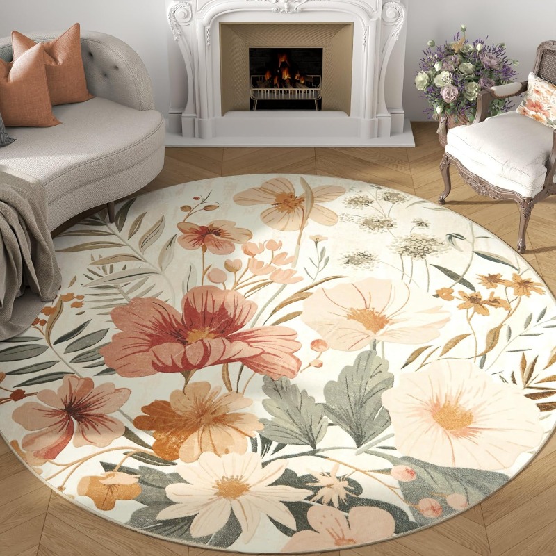 Round Living Room Carpet Vinta - огляд і ціна Commercial Printing Online