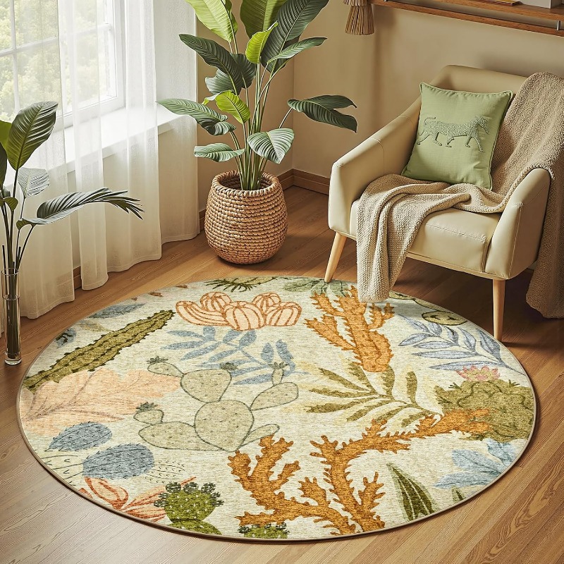 Round Living Room Carpet Vinta - огляд і ціна Commercial Printing Online