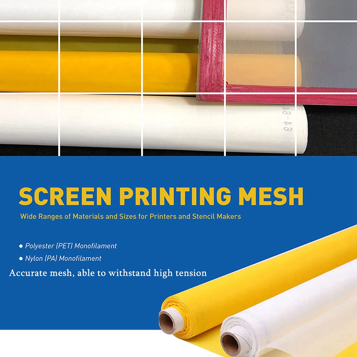 Screen Printing Mesh White Sil - огляд і ціна Commercial Printing Supplies