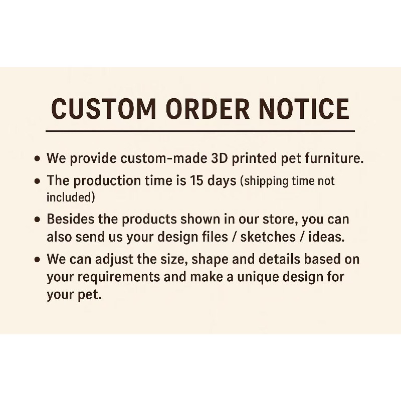 Modern 3D Printed Pet Furnitur - огляд і ціна Commercial Printing Supplies