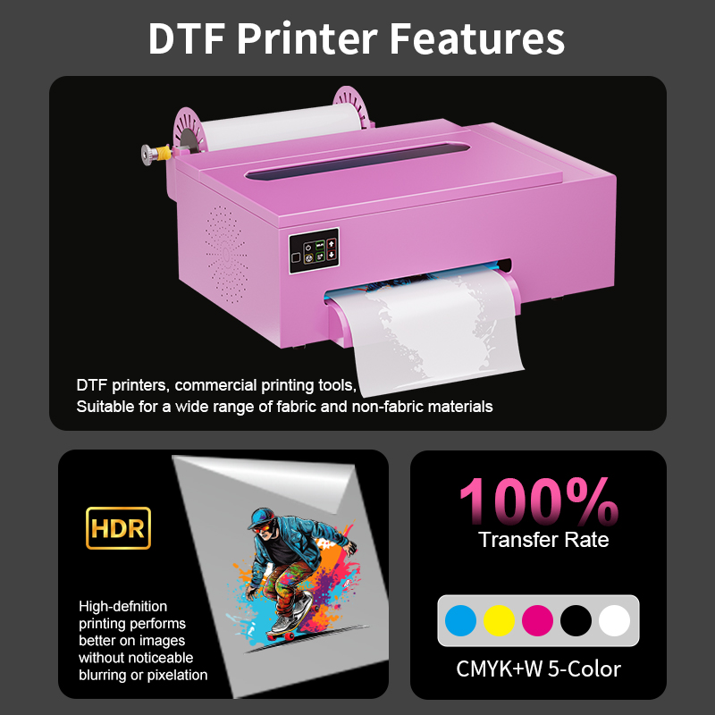 FCOLOR A4 Small Pet Film t Shi - огляд і ціна Dtf Printer Machine