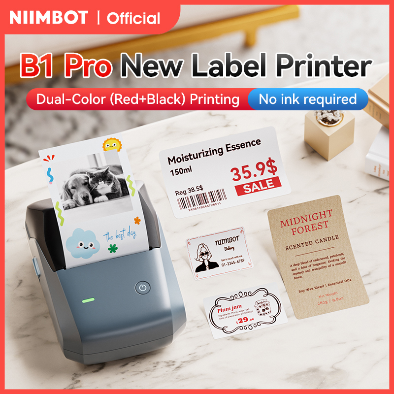 Niimbot B1 Pro Label Printer 3 - огляд і ціна Commercial Printing Definition