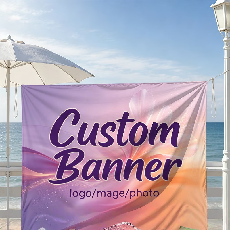 Custom Banner Flags Suitable F - огляд і ціна Commercial Printing Photoshop