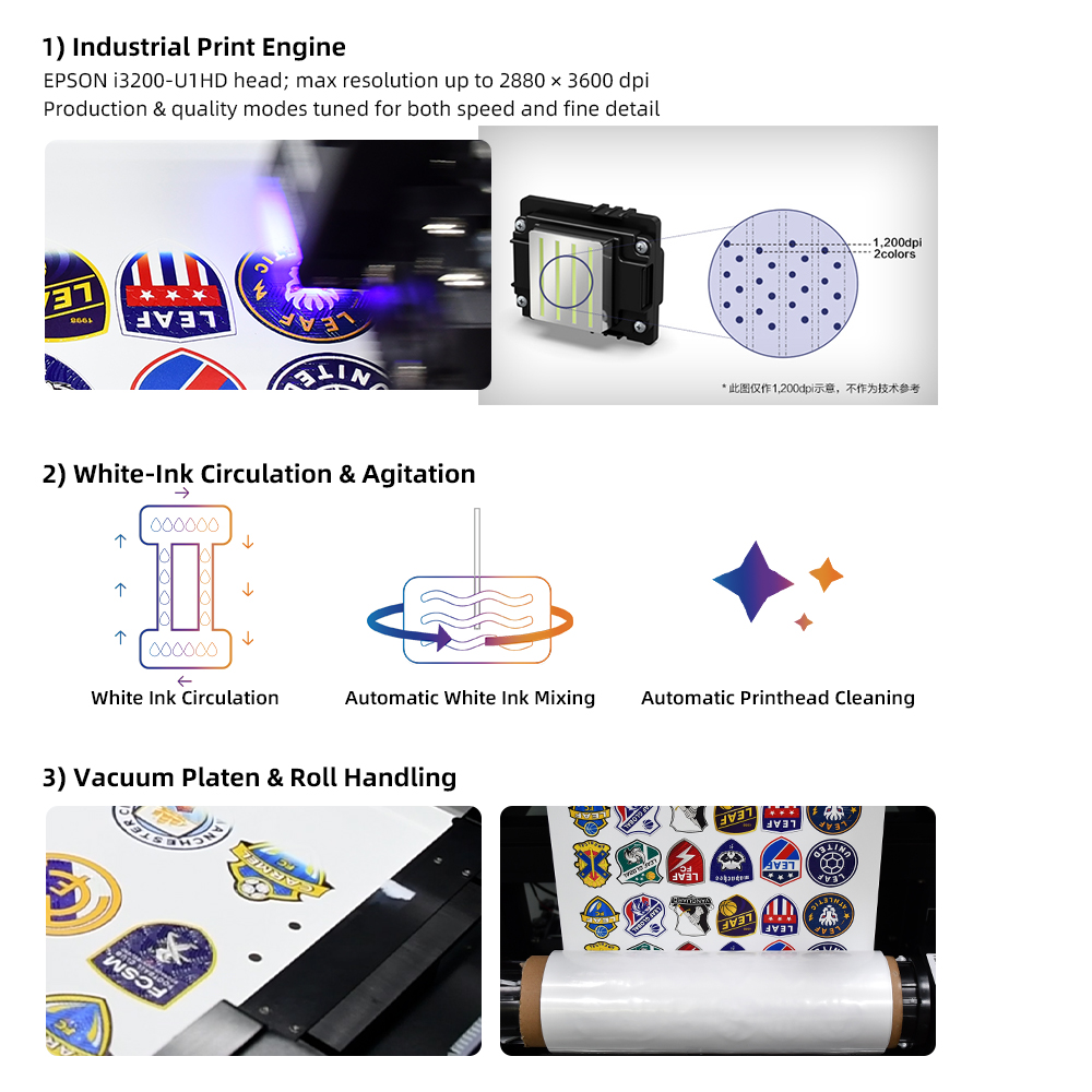 LEAF UV DTF Label Printer I320 - огляд і ціна Dtf Printer Machine